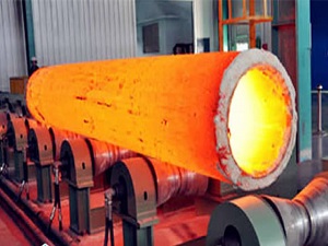 Heat treat seamless steel tube