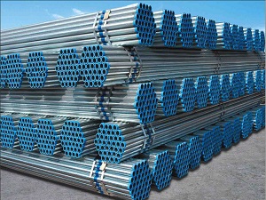 Hot-dip seamless galvanized pipe production process