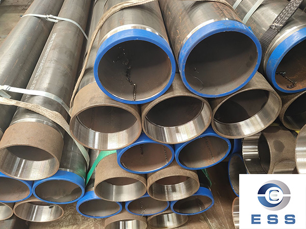 Flattening test performance of ERW pipe