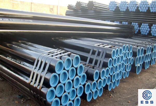 Cold rolling and nitriding of seamless steel pipes