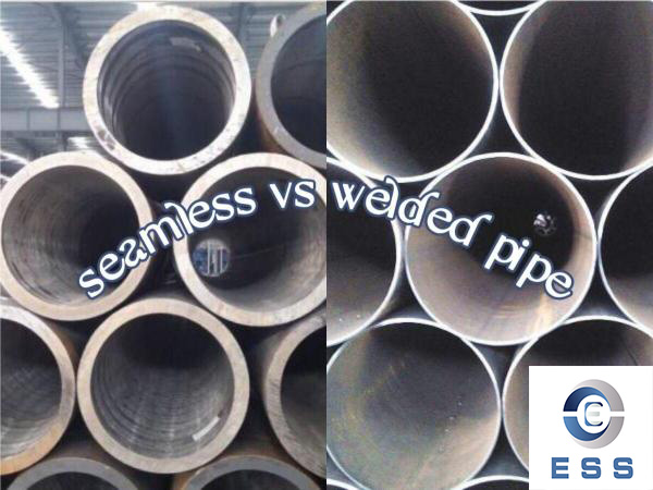 Price comparison of seamless and welded pipes