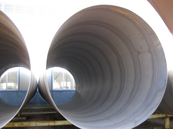 Steel pipe data for large diameter steel pipes
