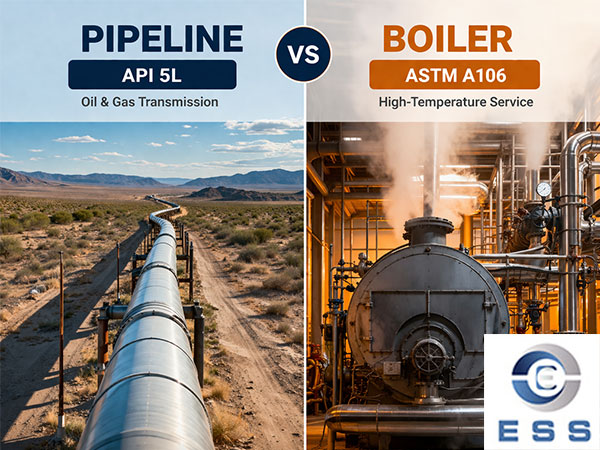 API 5L vs ASTM A106: Diferencias clave y cómo elegir para tu proyecto