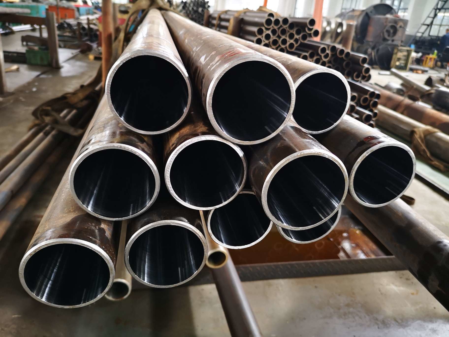 St52 Seamless Steel Pipes Tubes St52 Grade Seamless Pipe