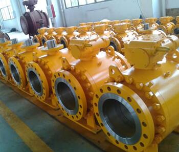 Hard Seal Trunnion Mounted Ball valve