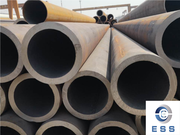 Large diameter steel pipe