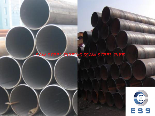 SSAW steel pipe vs LSAW steel pipe