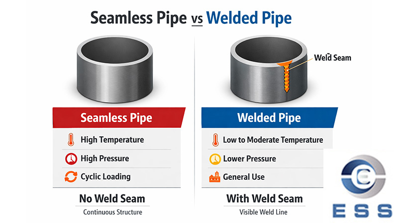 Seamless Pipe vs Welded Pipe