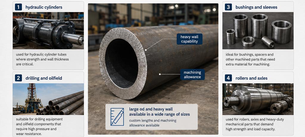 Applications of Hot Finished Pipe and Tube