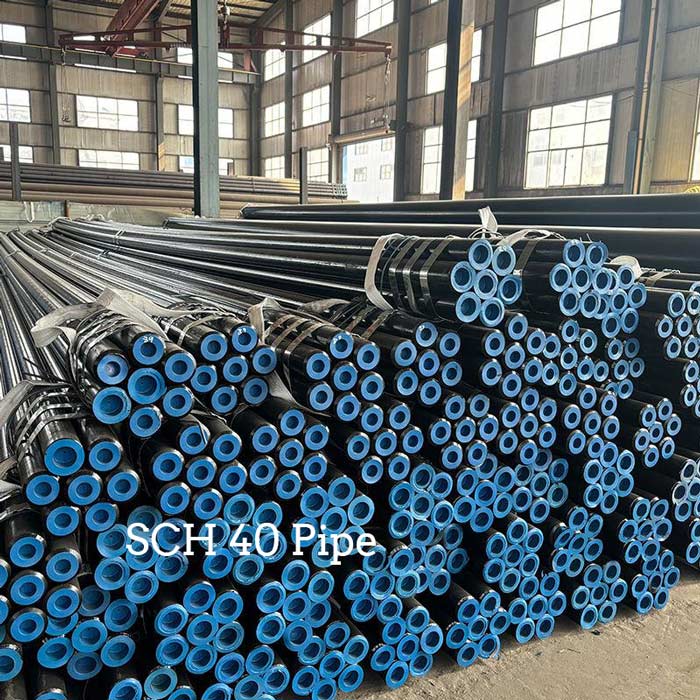 Tubería de SCH 40